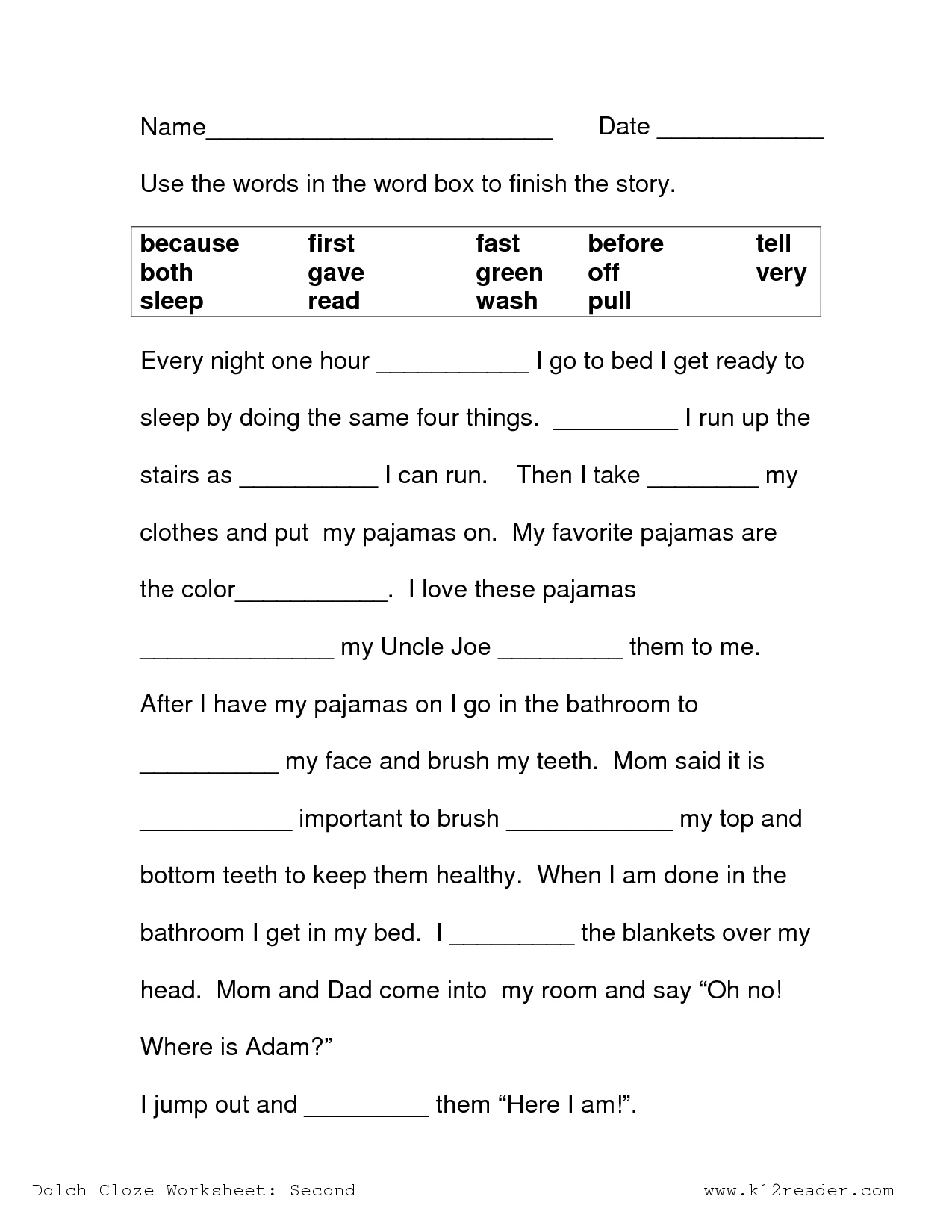 Free Printable Reading Comprehension Worksheets 3Rd Grade To Print - Free Printable Reading Passages With Questions