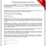 Free Printable Real Estate Brokerage Agreement, Non Exclusive   Find Free Printable Forms Online
