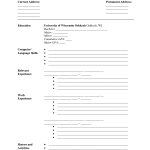 Free Printable Resume Builder Templates   Viaweb.co   Free Printable Resume Builder