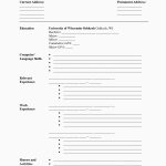 Free Printable Resume Template Inspirational 30 Free Microsoft Word   Free Printable Professional Resume Templates
