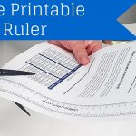 Free Printable Ruler   How To Measure Jar, Bottles And More!   Youtube   Free Printable Ruler