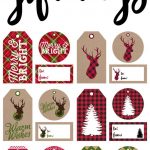 Free Printable Rustic And Plaid Gift Tags | Best Of Pinterest   Free Printable Christmas Tags