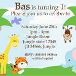 Free Printable Safari Birthday Invitations Jungle Theme Birthday   Jungle Theme Birthday Invitations Free Printable