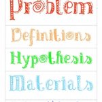 Free Printable Science Fair Project Board Labels | Free Printable   Free Printable Science Fair Project Board Labels