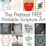 Free Printable Scripture Art   Hunt And Host   Free Printable Scripture Verses