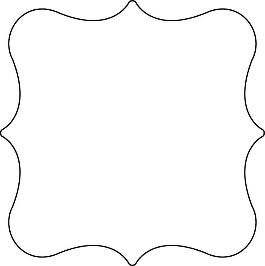 Free Printable Shape Templates | Invitations | Shape Templates - Free Printable Shapes Templates