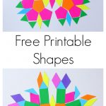 Free Printable Shapes For Travel Kit | Formes Geo   Free Printable Shapes