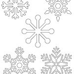Free Printable Snowflake Templates – Large & Small Stencil Patterns   Free Printable Stencil Patterns