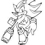 Free Printable Sonic The Hedgehog Coloring Pages For Kids | Sonic   Sonic Coloring Pages Free Printable