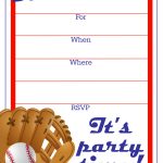Free Printable Sports Birthday Party Invitations Templates   Free Printable Sports Birthday Invitation Templates