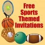 Free Printable Sports Birthday Party Invitations Templates | Hubpages   Free Printable Sports Birthday Invitation Templates