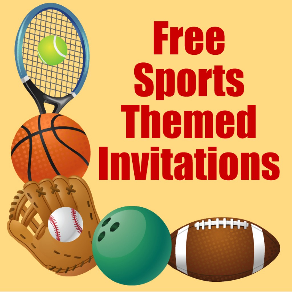 Free Printable Sports Birthday Party Invitations Templates | Hubpages - Free Printable Sports Birthday Invitation Templates