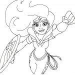 Free Printable Super Hero High Coloring Page For Wonder Woman More   Free Printable Superhero Coloring Pages