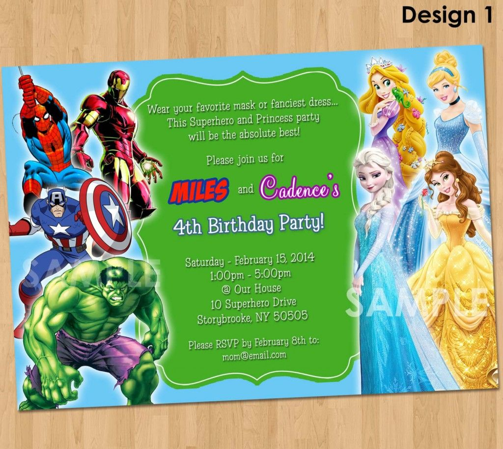Free Printable Superhero Birthday Invitations – Bagvania Free - Free Printable Superhero Birthday Invitation Templates