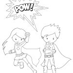 Free Printable Superhero Coloring Sheets For Kids | Summer Camp   Free Printable Superhero Coloring Pages