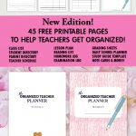 Free Printable Teacher Planner: 45+ School Organizing Templates!   Free Printable Teacher Planner