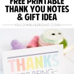 Free Printable Thank You Notes | Best Of Pinterest | Pinterest   Free Printable Volunteer Thank You Cards