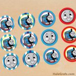 Free Printable Thomas The Train Cupcake Toppers | Free Printable   Free Printable Thomas The Train Cupcake Toppers