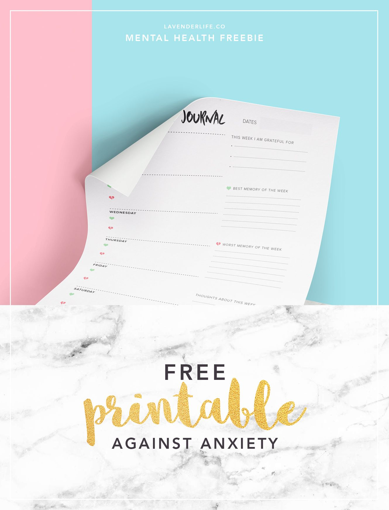 Free Printable To Help With Your Anxiety | Work Ideas | Pinterest - Free Printable Stress Test