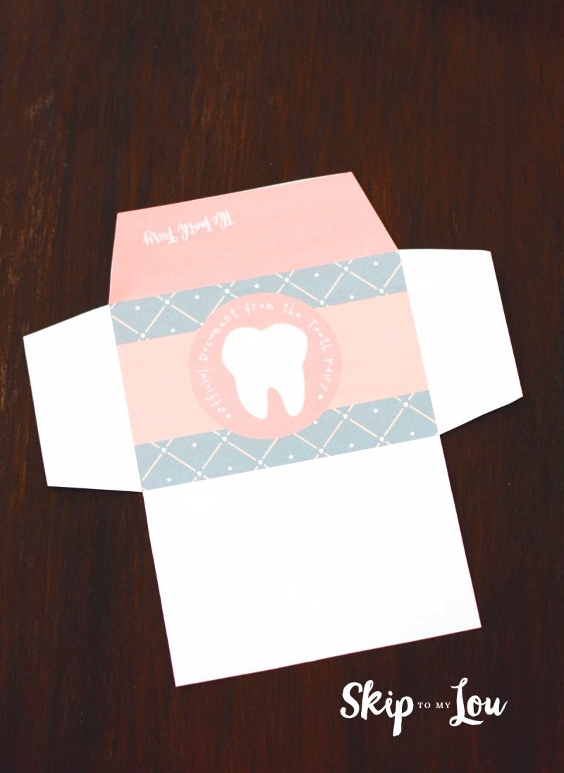 Free Printable Tooth Fairy Letter With Matching Enevelopes | Skip To - Tooth Fairy Stationery Free Printable