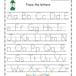 Free Printable Traceable Letters Free Printable Preschool Letter   Free Printable Preschool Worksheets Tracing Letters