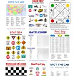Free Printable Travel Games For Kids | Road Trip | Pinterest | Road   Free Printable Car Ride Games