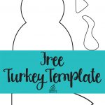 Free Printable Turkey Template. Easy Peasy | Kids Thanksgiving   Free Printable Thanksgiving Turkey Template