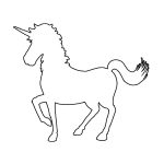 Free Printable Unicorn Stencils | Crafts & Sewing | Pinterest   Free Printable Poodle Template