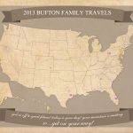 Free Printable United States Travel Map   Free Printable Wedding Maps
