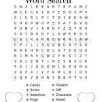 Free Printable Valentine's Day Word Search ·   Free Printable Valentine Word Search For Adults