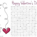 Free Printable Valentine's Day Word Searches | Feeding Big Inside   Free Printable Valentine Word Search For Adults