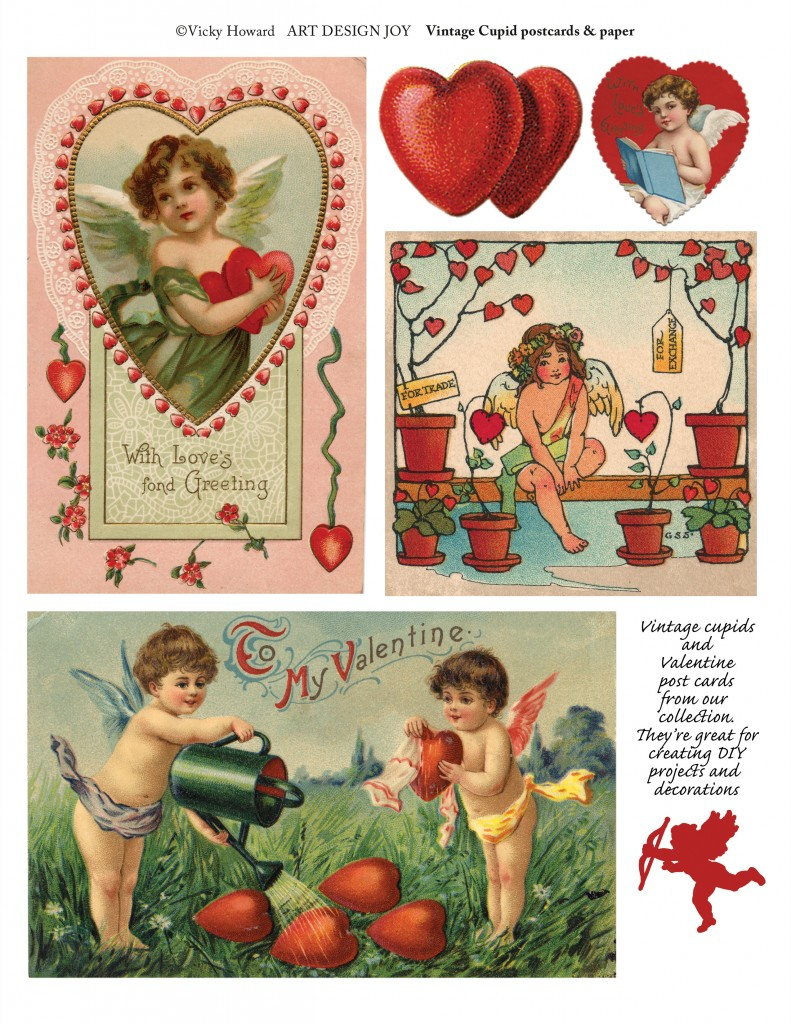 Free Printable Vintage Valentine Pictures