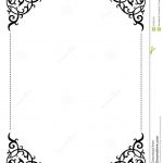 Free Printable Wedding Clip Art Borders And Backgrounds Invitation   Free Printable Halloween Stationery Borders