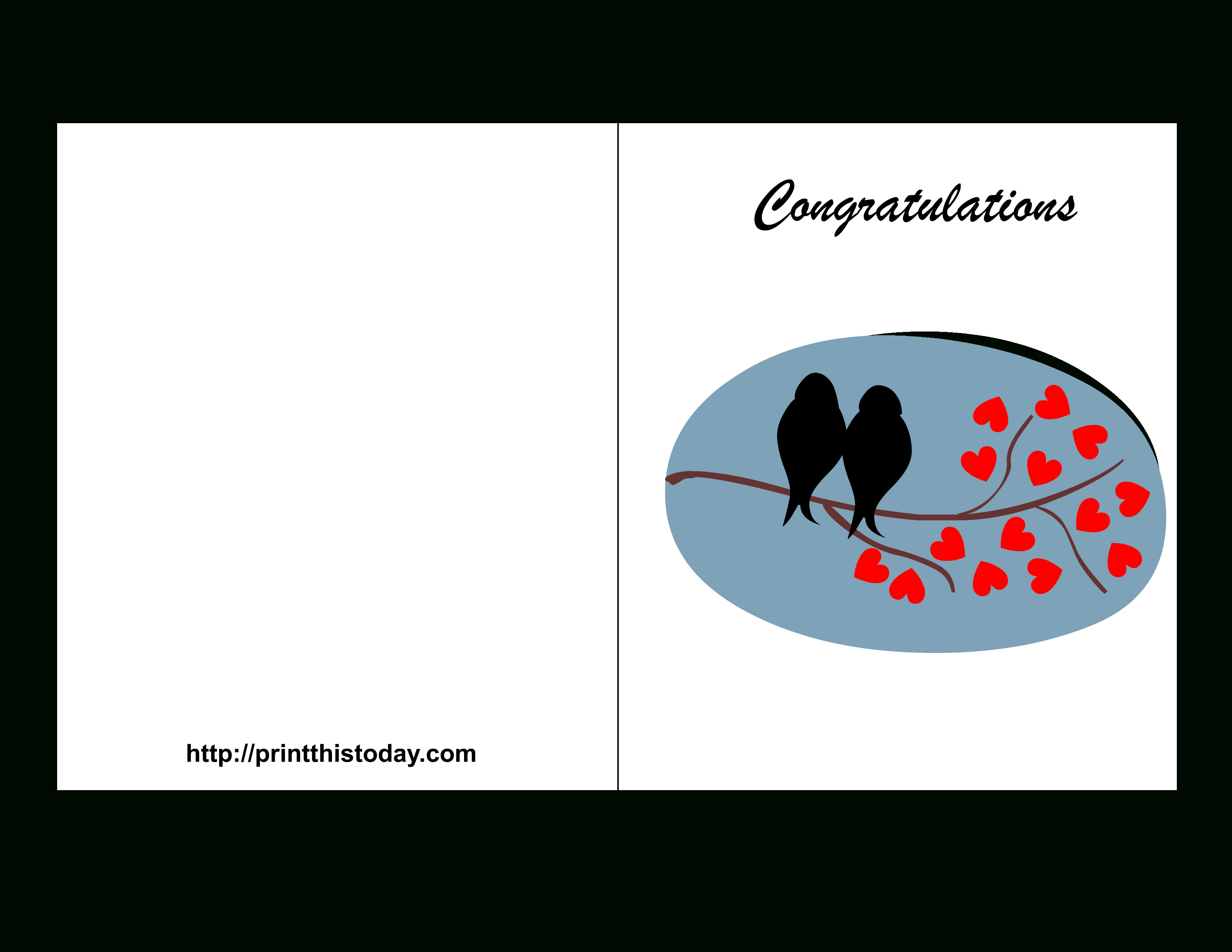Free Printable Wedding Congratulations Cards - Free Printable Greeting Card Sentiments