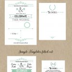 Free Printable Wedding Invitation Template | Wedding | Pinterest   Free Printable Enclosure Cards