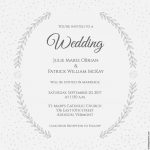 Free Printable Wedding Invitations | 12 Mesmerizing Free Bridal   Free Printable Wedding Invitation Templates
