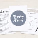 Free Printable Wedding Planner   A5 & Letter   Free Printable Wedding Binder Templates