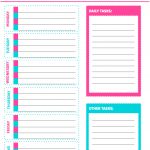 Free Printable Weekly Cleaning Checklist   Sarah Titus   Free Printable Cleaning Schedule