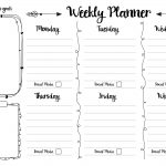 Free Printable Weekly Planner | Internet Marketing Tips | Weekly   Free Printable Pocket Planner 2016