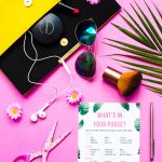 Free Printable 'what's In Your Purse?' Hen Party & Bridal Shower   Free Printable What&#039;s In Your Purse Game