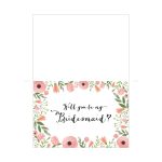 Free Printable Will You Be My Bridesmaid Card | Mountain Modern Life   Free Printable Will You Be My Bridesmaid Cards