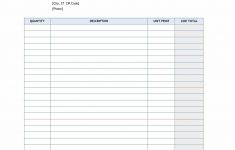 Free Printable Work Order Template Forms Orders Invoice – Condo – Free Printable Work Invoices