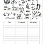 Free Printable Worksheets Animal Habitats – Orek   Free Printable Worksheets Animal Habitats