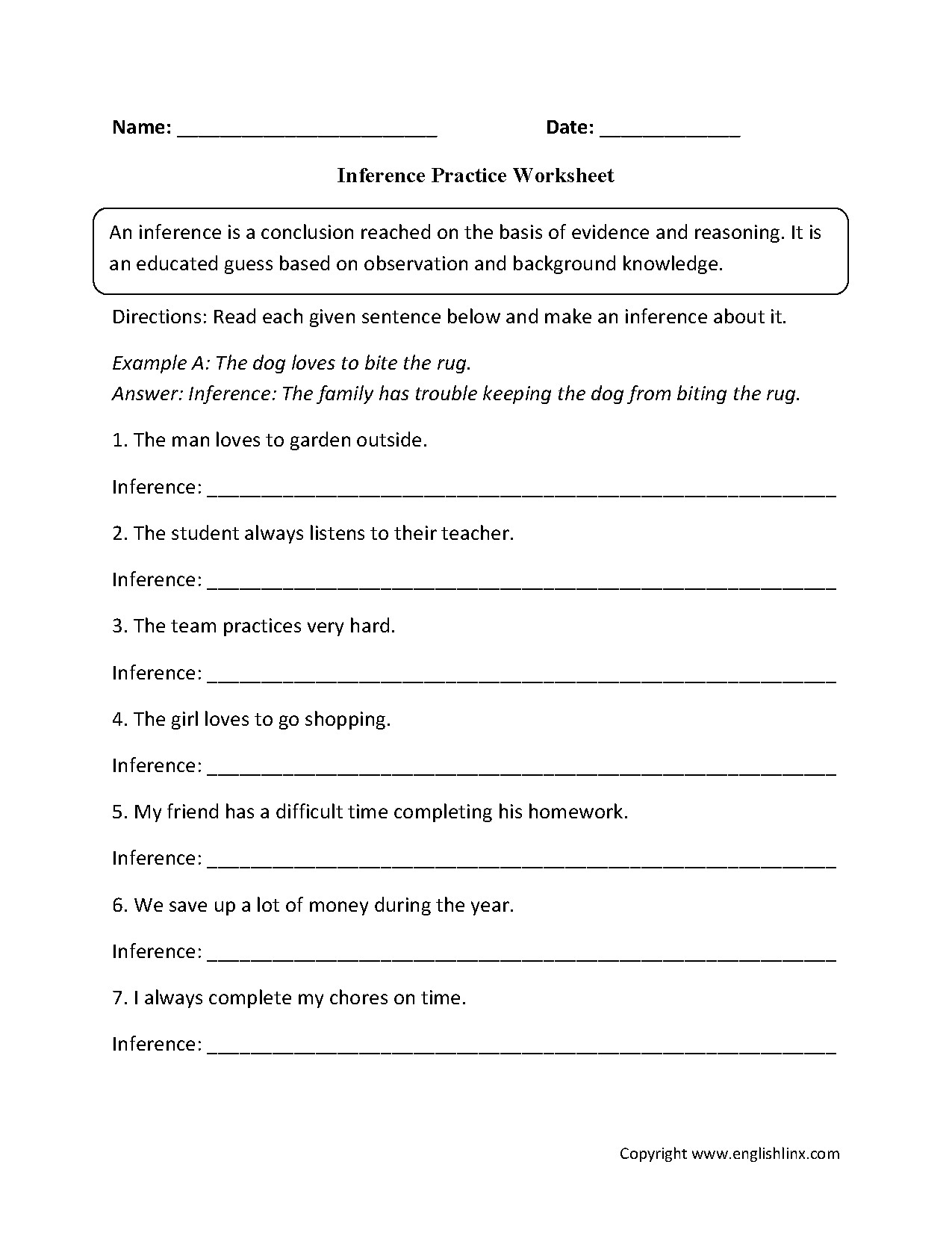 Free Printable Worksheets Reading Comprehension 5Th Grade Free Printable