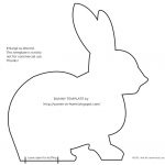 Free Rabbit Template, Download Free Clip Art, Free Clip Art On   Free Printable Bunny Templates