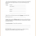 Free Rental Lease Agreement Letterhead Template Sample Rent Image   Free Printable Basic Will