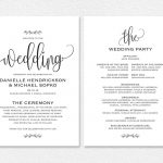 Free Rustic Wedding Invitation Templates For Word | Bridal + Wedding   Free Printable Wedding Invitation Templates For Word