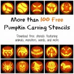 Free Scary Pumpkin Stencils Luxury From Free Pumpkin Carving   Scary Pumpkin Stencils Free Printable