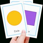 Free Shape Flashcards For Kids   Totcards   Large Printable Shapes Free