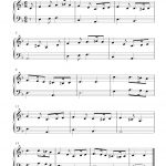 Free Sheet Music Scores: Free #piano Sheet Music Notes, Greensleeves   Free Printable Pictures Of Music Notes